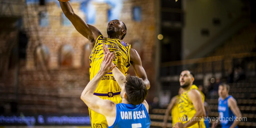 Basketbol Şampiyonlar Ligi: Hapoel Netanel Holon: 65 - Aliağa Petkimspor: 62