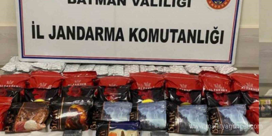 Batman’da çok sayıda gümrük kaçağı sigara ele geçirildi