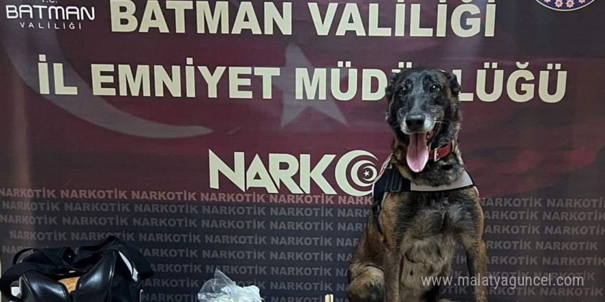 Batman’da durdurulan yolcu otobüsünde skunk madde uyuşturucu yakalandı