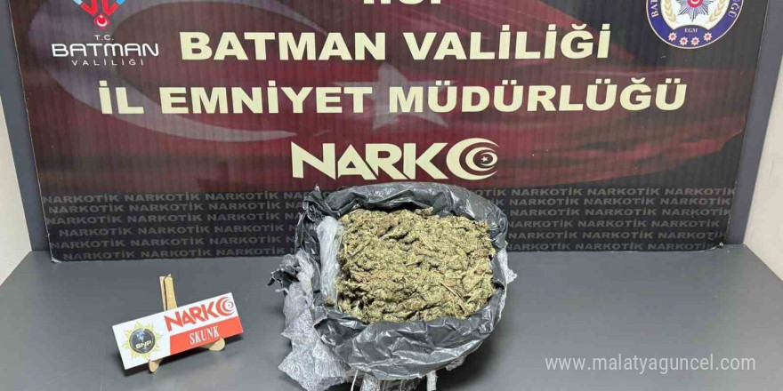 Batman’da evde uyuşturucu operasyona 1 tutuklama