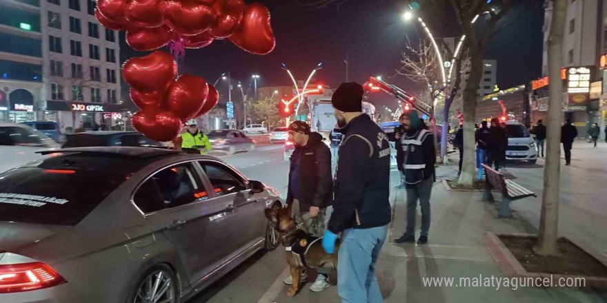 Batman’da polis ekiplerinden yılbaşı denetimi