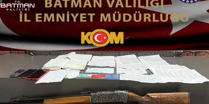 Batman’da tefecilik operasyonu: 1 tutuklama