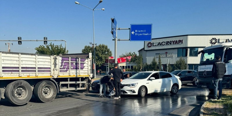 Batman’da trafik kazası: 1 yaralı