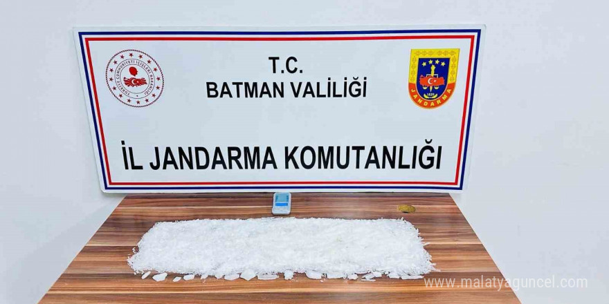 Batman’da uyuşturucu taciri jandarma operasyonu ile yakalandı