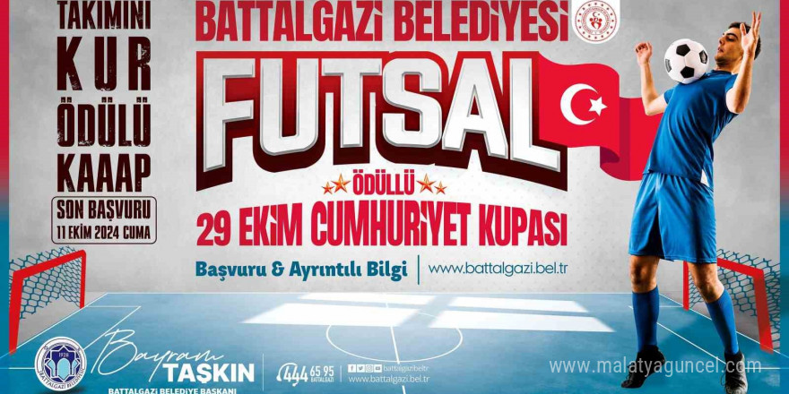 Battalgazi’de futsal turnuvası