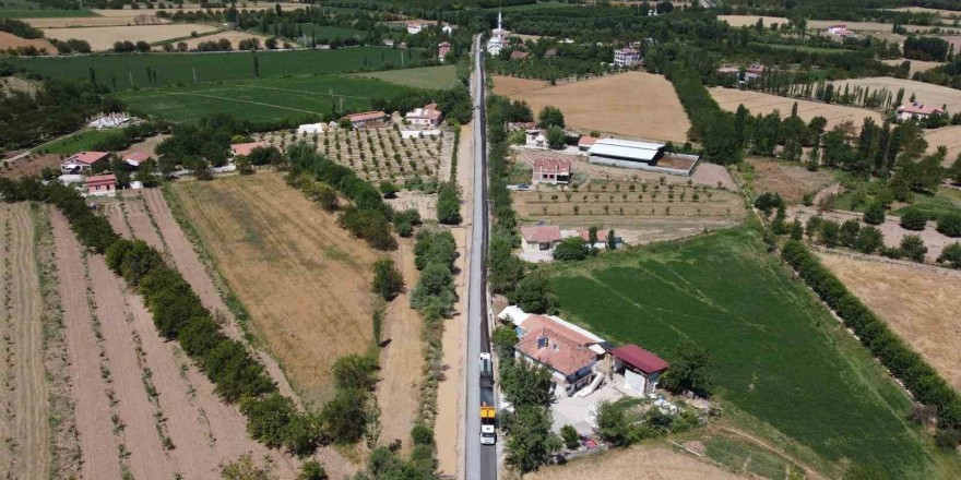 Battalgazi’de Hasırcılar Mahallesi’ne 10 km’lik asfalt serimi