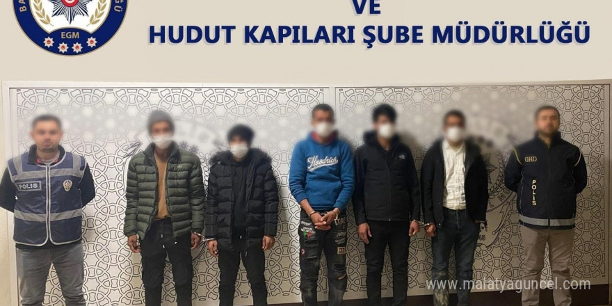 Bayburt’ta 11 düzensiz göçmenle birlikte 6 organizatör yakalandı