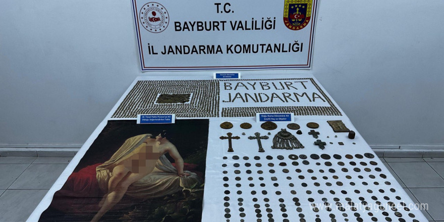 Bayburt’ta dünyaca ünlü ressam Picasso’ya ait tablo ele geçirildi