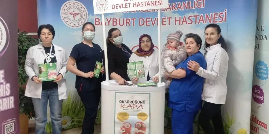 Bayburt’ta kadınlara serviks kanseri hakkında bilgiler verildi