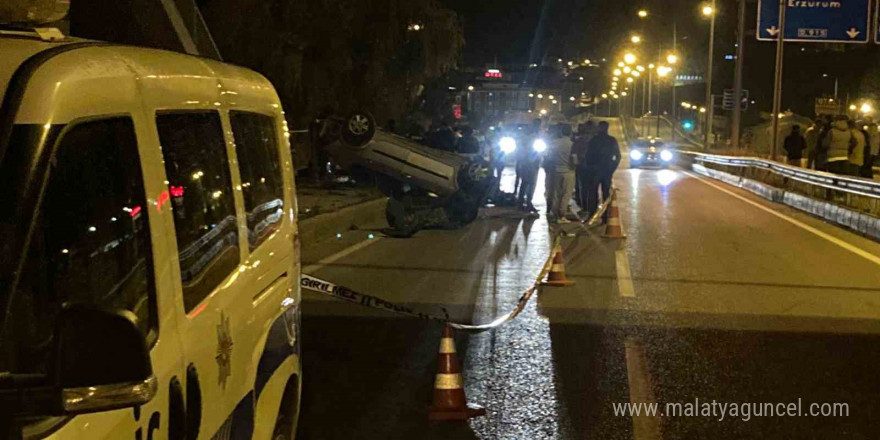 Bayburt’ta trafik kazası: 1 kişi öldü