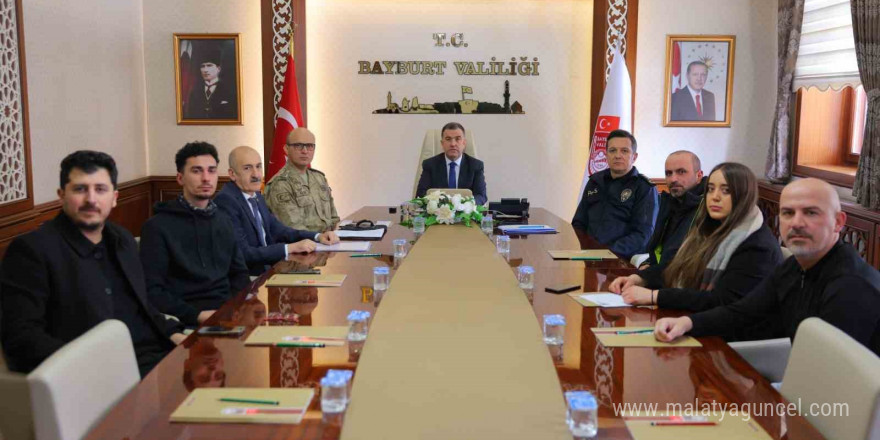 Bayburt’un Aralık ayı asayiş olayları değerlendirildi