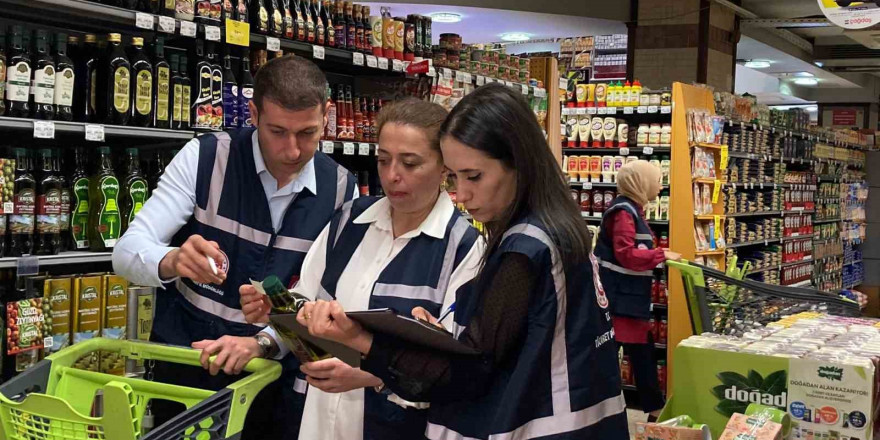 Bayram öncesi raflarda etiket ve fiyat denetimi