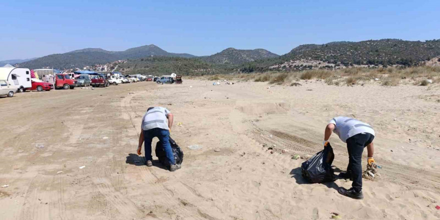 Bayram tatilinde Selçuk’ta temizlik seferberliği