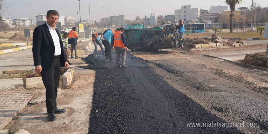 Belediyeden asfalt ve altyapı çalışmaları