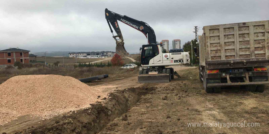 Belediyeden yeni yerleşim yerleri ve kanal ana hat çalışmaları