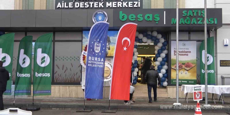 Besaş Fabrika Satış Mağazası, Mudanya’da hizmete girdi