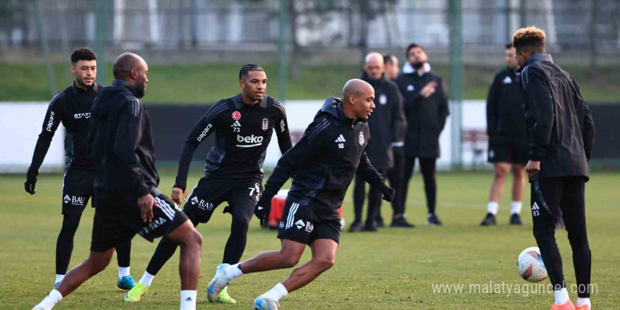 Beşiktaş, Alanyaspor maçı hazırlıklarını tamamladı