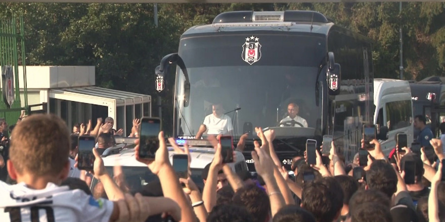 Beşiktaş, Kayseri’ye coşkuyla uğurlandı