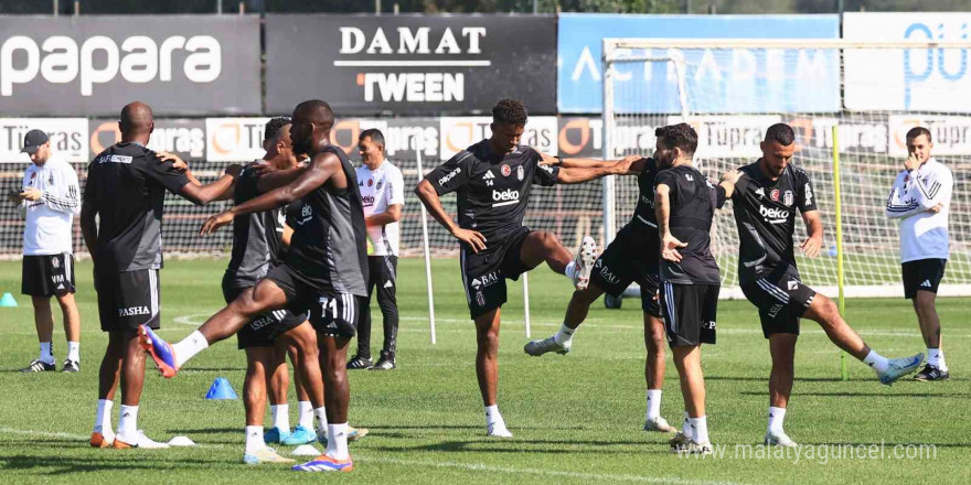 Beşiktaş, Konyaspor maçı hazırlıklarını sürdürdü