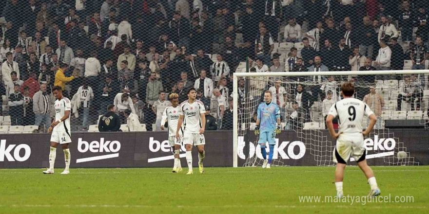 Beşiktaş, Süper Lig’de evindeki ilk yenilgisini aldı