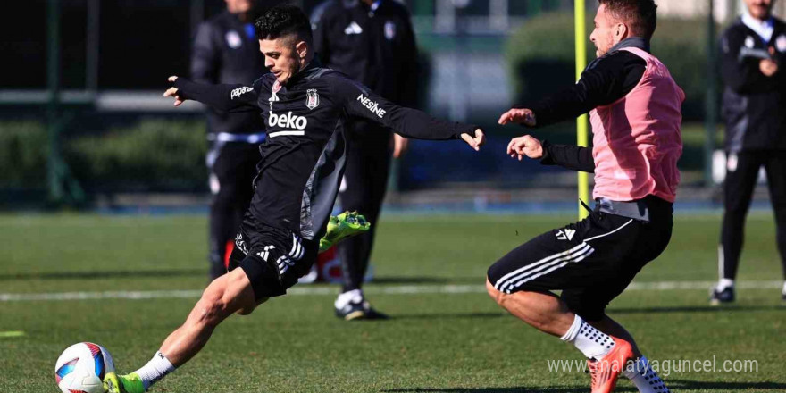 Beşiktaş’ta, Bodrum FK maçı hazırlıkları devam etti