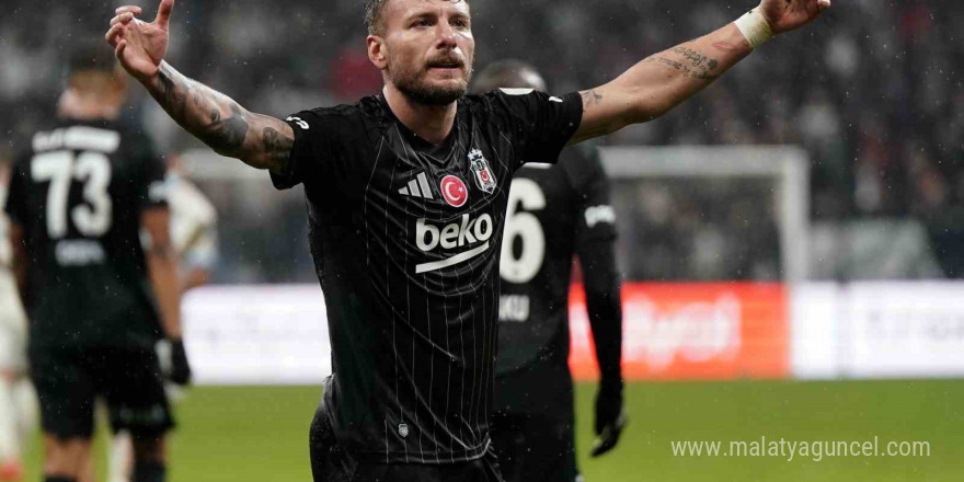 Beşiktaş’ta Immobile, Süper Lig’de 10 gole ulaştı