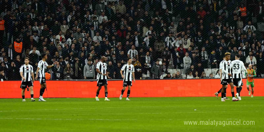 Beşiktaş’ta kötü gidişat devam ediyor