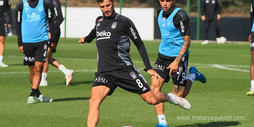 Beşiktaş’ta Lyon maçı hazırlıkları başladı