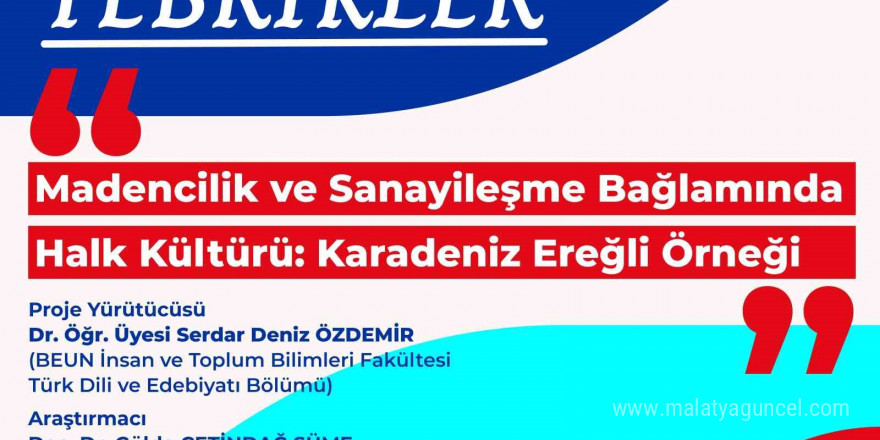 BEUN Akademisyenlerinden Dr. Öğr. Üyesi Özdemir’in Projesine TÜBİTAK’tan destek