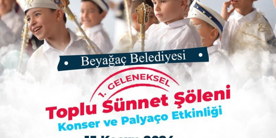 Beyağaç Belediyesinden toplu sünnet şöleni