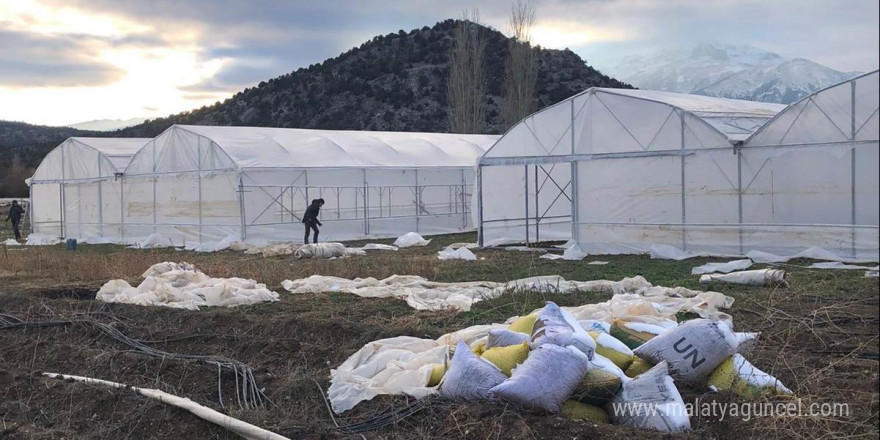 Beyşehir’de üreticilere sera desteği