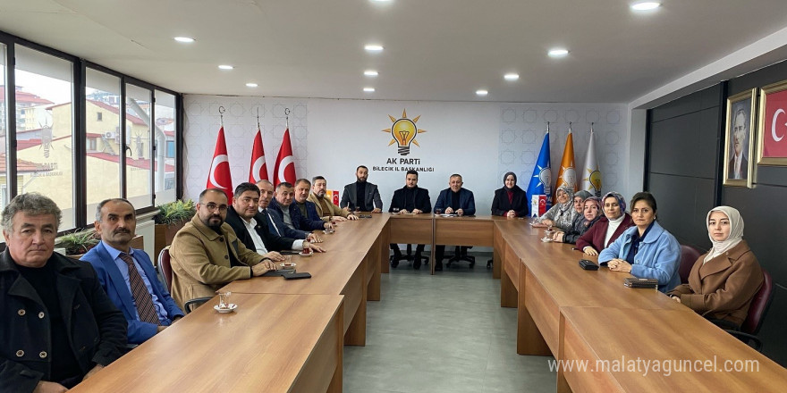 Bilecik’in geleceğine yönelik projeler ve yerel sorunlar masaya yatırıldı