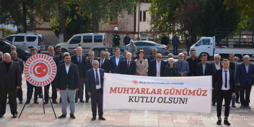 Bilecik’te ‘19 Ekim Muhtarlar Günü’ kutlandı