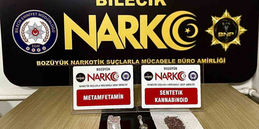 Bilecik’te durdurulan şüpheli araçta uyuşturucu madde ele geçirildi