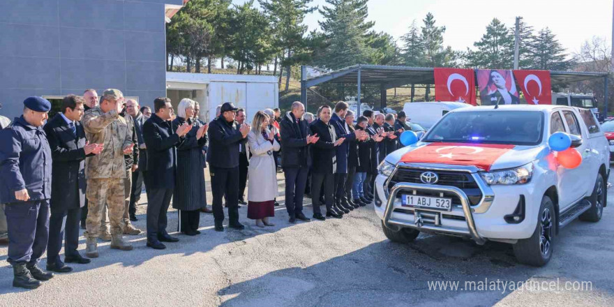 Bilecik’te emniyet ve jandarma teşkilatlarına 20 yeni araç