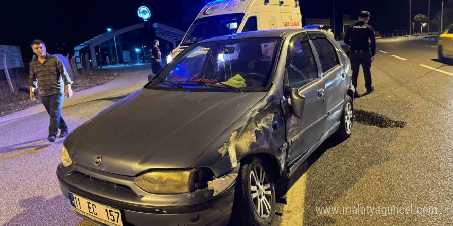 Bilecik’te kamyonet ile otomobil çarpıştı:1 yaralı