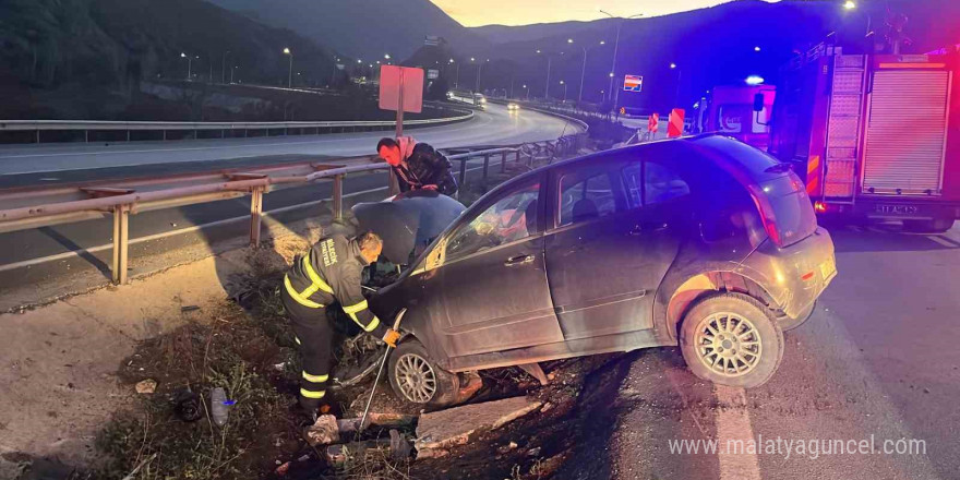 Bilecik’te yaşanan trafik kazasında 1’i ağır 2 kişi yaralandı