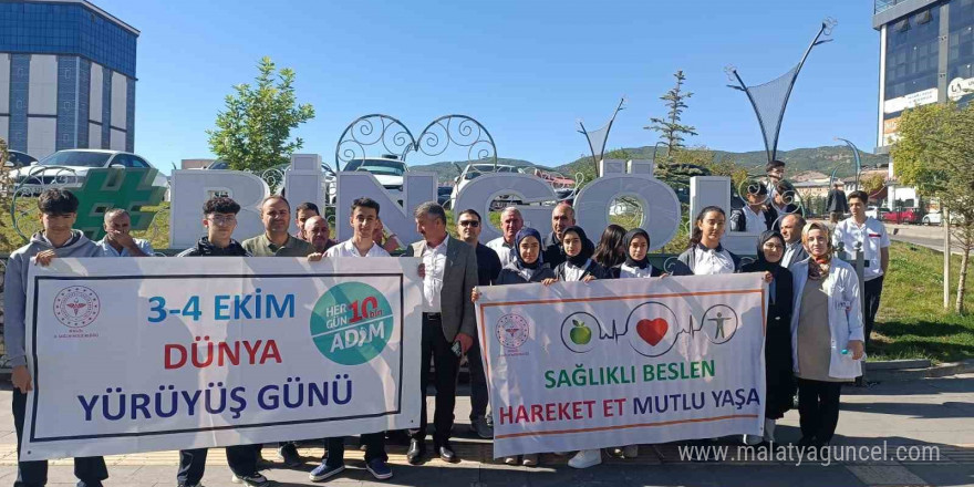 Bingöl’de Dünya Yürüyüş Gün etkinliği