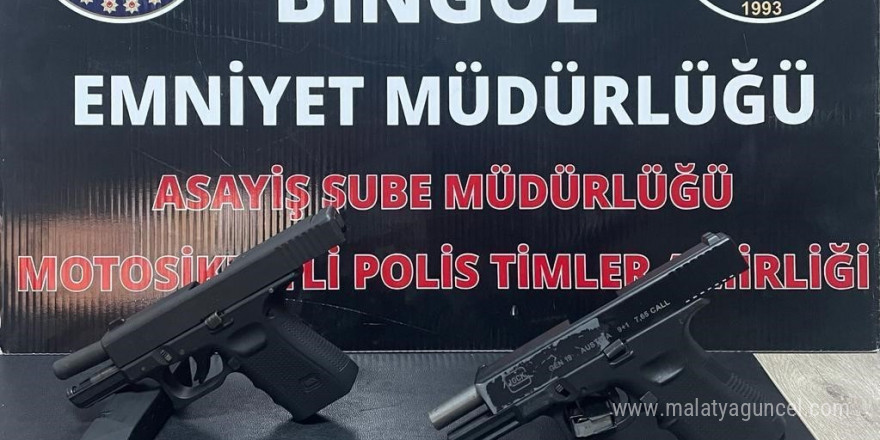 Bingöl’de ruhsatsız silah ve uyuşturucu ele geçirildi