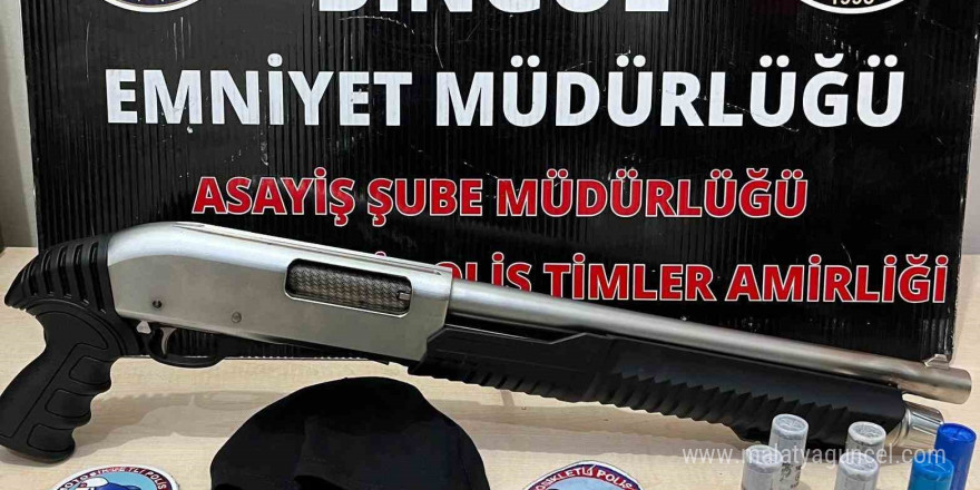 Bingöl’de ruhsatsız silah ve uyuşturucu ele geçirildi