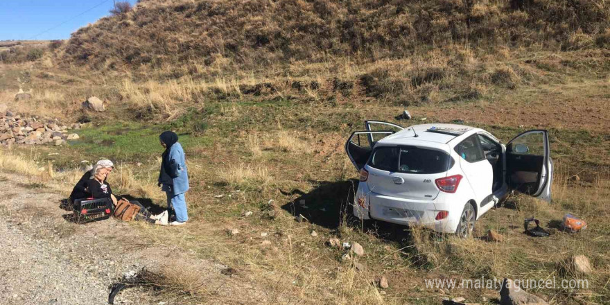 Bingöl’de trafik kazası: 2 yaralı