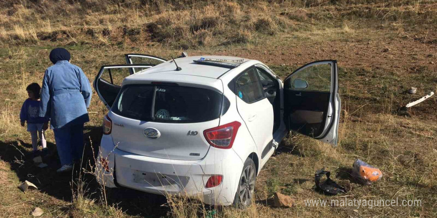 Bingöl’de trafik kazası: 2 yaralı