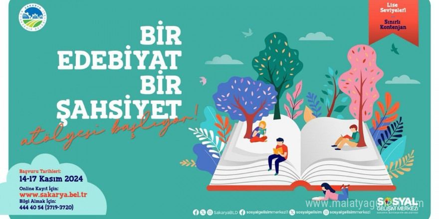 ‘Bir Edebiyat Bir Şahsiyet’ atölyesi öğrencilere kapılarını açıyor