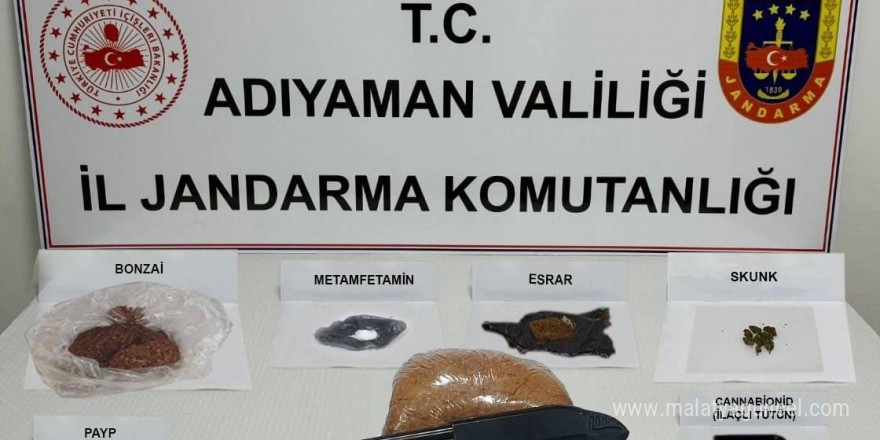 Bir haftada 30 şahsa uyuşturucudan işlem yapıldı