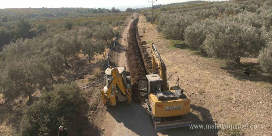 Bir mahallenin daha su sorunu çözülüyor