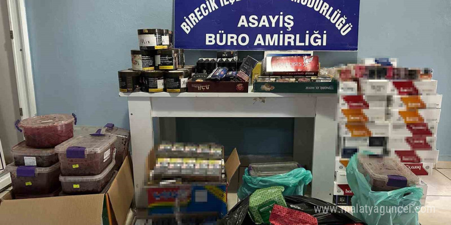 Birecik’te kaçakçılık operasyonu: 3 gözaltı