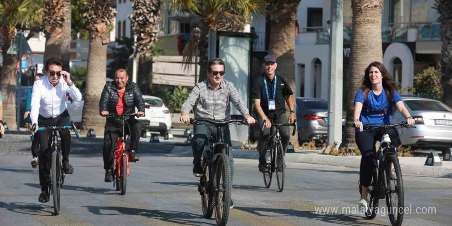 Bisiklet tutkunları, Çeşme’de pedal basacak