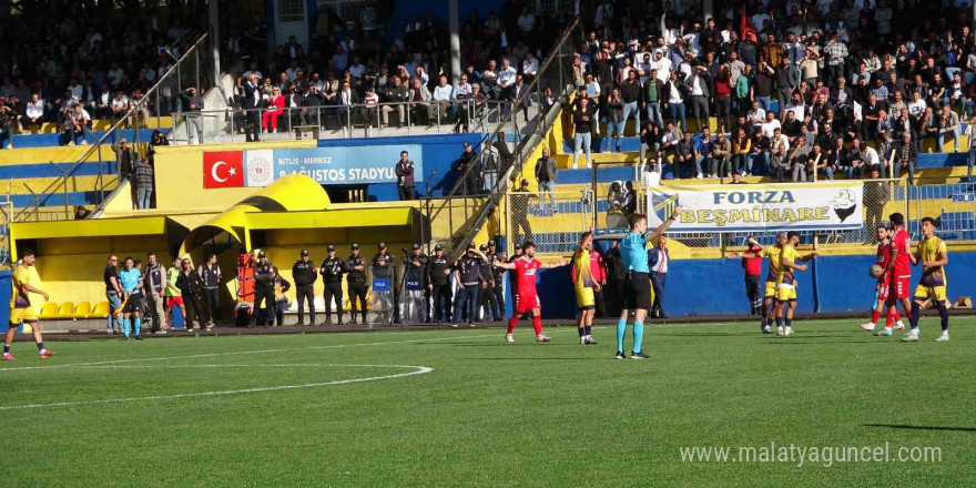 Bitlis Özgüzeldere Spor penaltılarda mağlup oldu