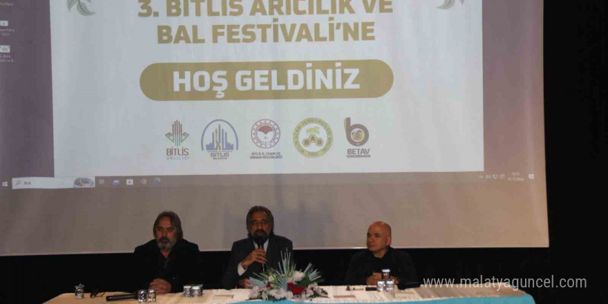 Bitlis’te 3’üncü Arıcılık ve Bal Festivali düzenlendi