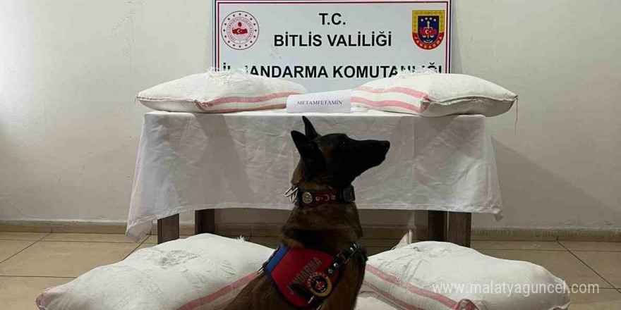 Bitlis’te bebek pudrasıyla karıştırılmış 250 kilo uyuşturucu madde ele geçirildi